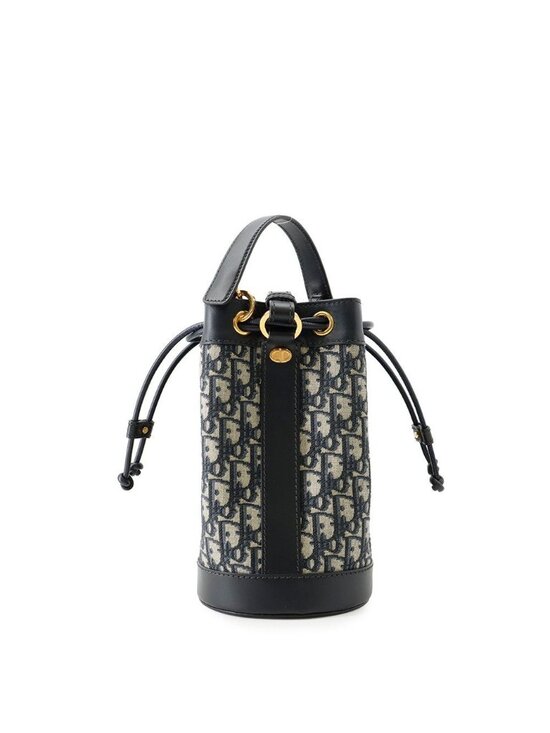 Dior Backpack Oblique Small Leather Canvas